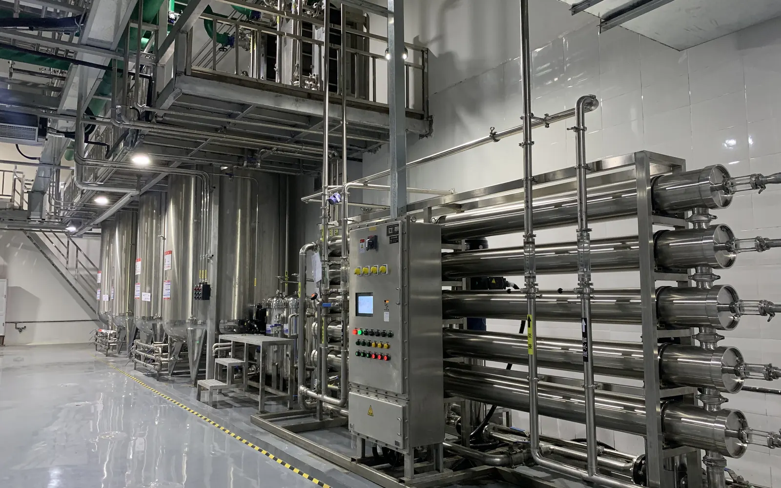 Nutrition Biotech membrane filtration system for botanical ingredient processing